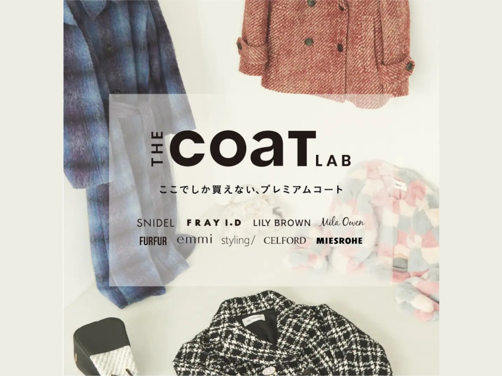 【LIMITED ITEMS EVENT】THE COAT LAB(ザ・コート ラボ)マッシュスタイルラボ
