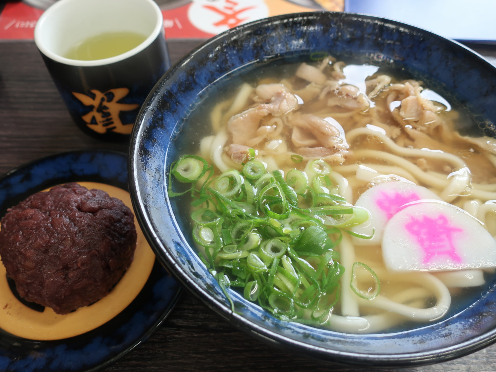 資さんうどんのぼた餅（おはぎ）