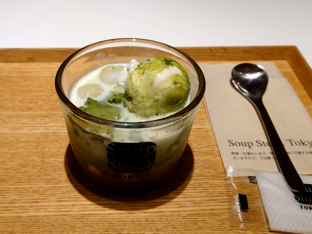 Soup Stock Tokyo(スープストックトーキョー)八女抹茶と檸檬のチェ