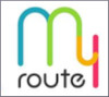 アプリ「my route」