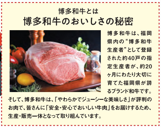 博多和牛・おいしさの秘密
