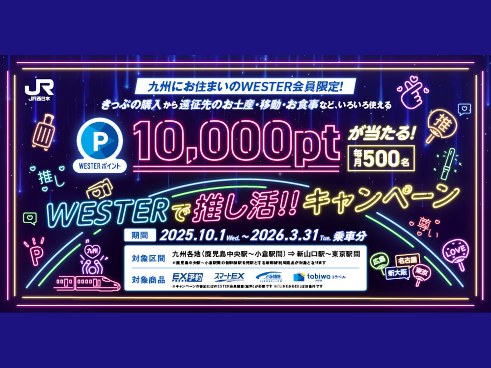 JR西日本・WESTERのキャンペーン