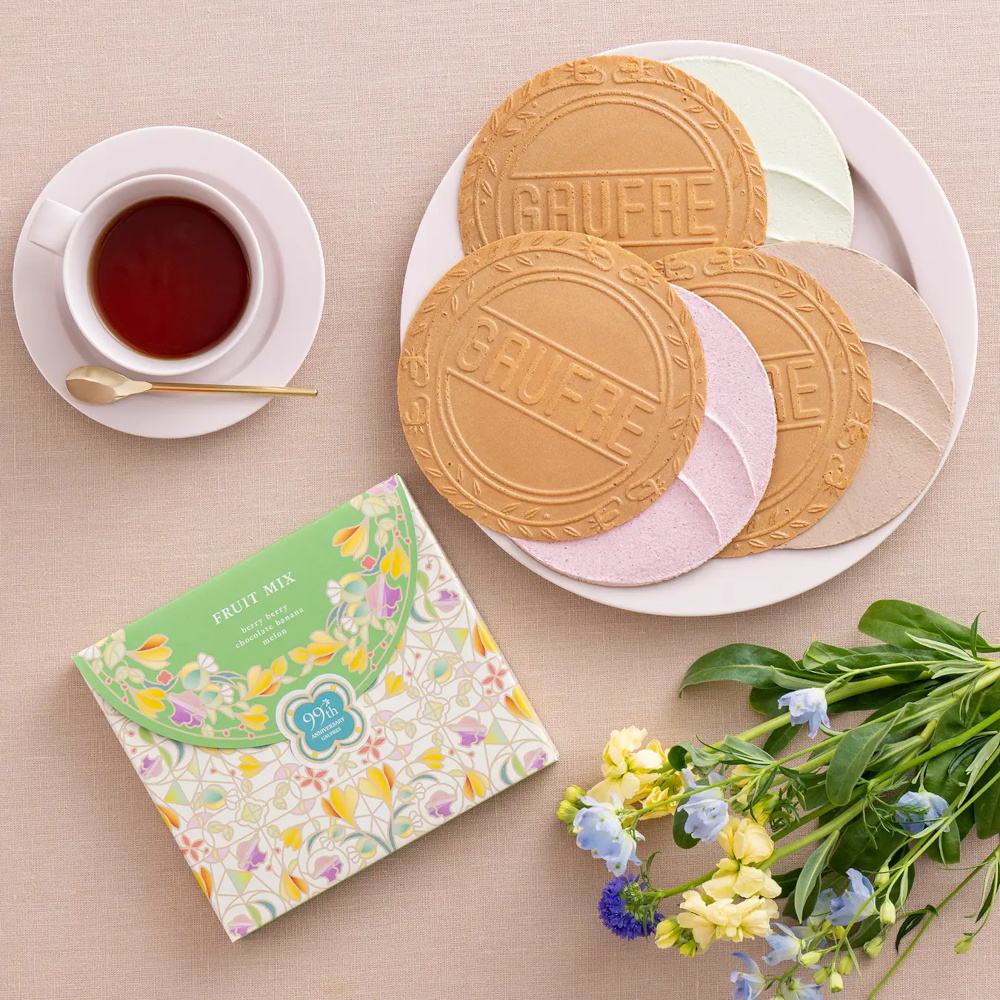 【神戸風月堂】99周年『99thアニバーサリーゴーフル』