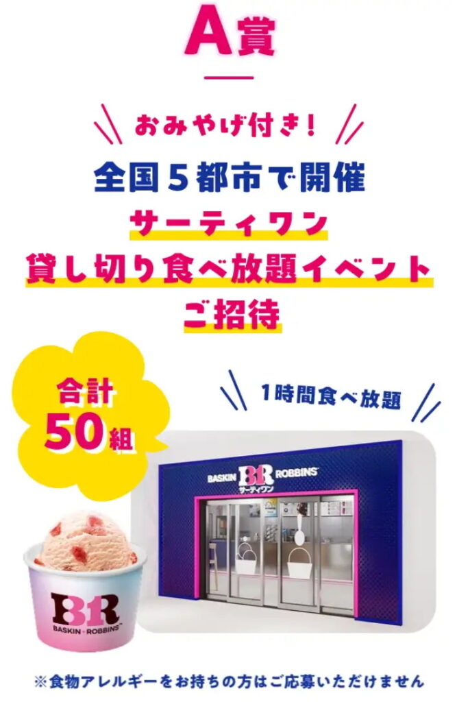 「サーティワン フレーバー総選挙2026」