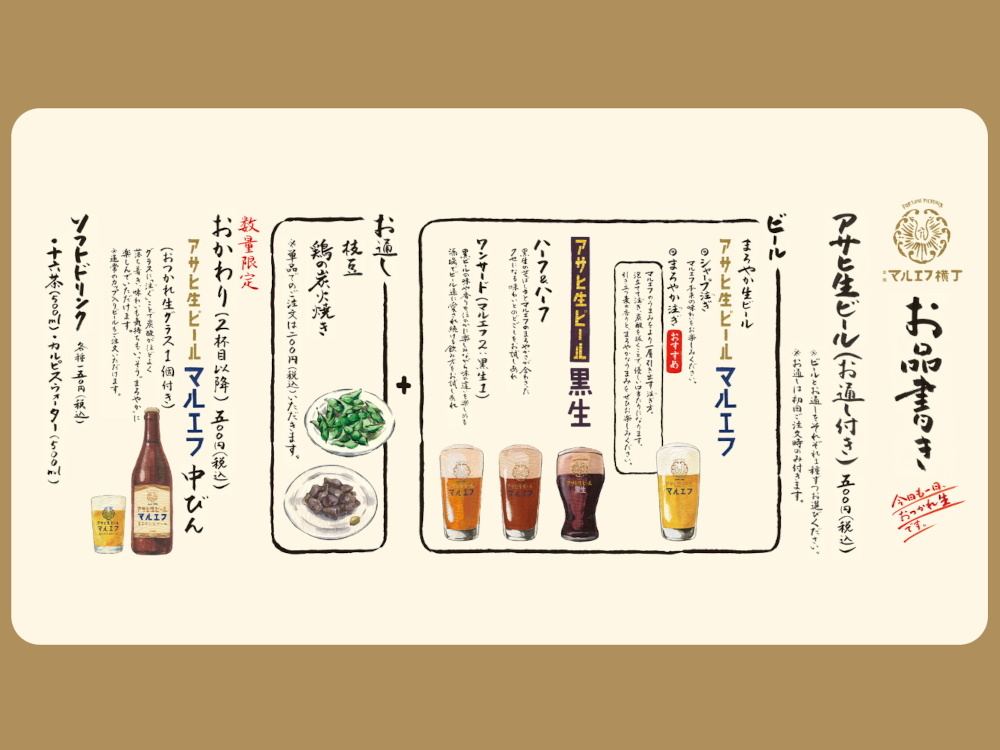 出張マルエフ横丁（マルエフカー）